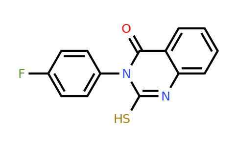 CAS 1547-15-5 | 3-(4-fluorophenyl)-2-sulfanyl-3,4-dihydroquinazolin-4-one