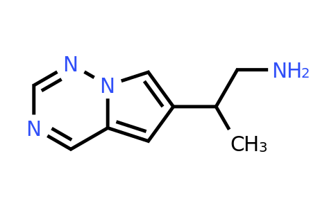 CAS 1547005-08-2 | 2-{pyrrolo[2,1-f][1,2,4]triazin-6-yl}propan-1-amine