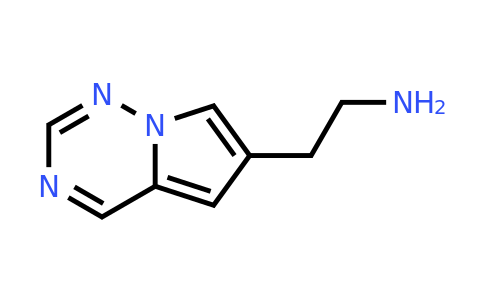 CAS 1547007-80-6 | 2-{pyrrolo[2,1-f][1,2,4]triazin-6-yl}ethan-1-amine