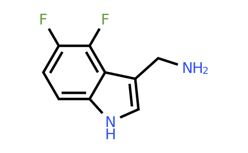 CAS 1547010-97-8 | (4,5-difluoro-1H-indol-3-yl)methanamine