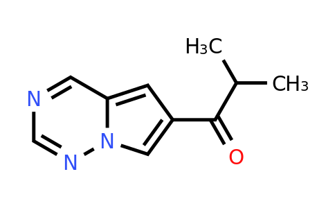 CAS 1547011-07-3 | 2-methyl-1-{pyrrolo[2,1-f][1,2,4]triazin-6-yl}propan-1-one
