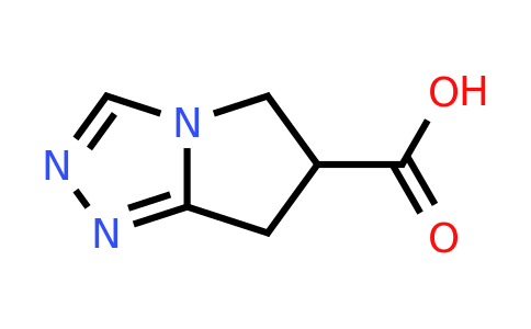 CAS 1547025-86-4 | 6,7-Dihydro-5H-pyrrolo[2,1-c][1,2,4]triazole-6-carboxylic acid
