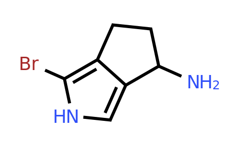 CAS 1547040-28-7 | 3-bromo-2,4,5,6-tetrahydrocyclopenta[c]pyrrol-6-amine