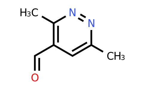 CAS 1547091-17-7 | 3,6-Dimethylpyridazine-4-carbaldehyde