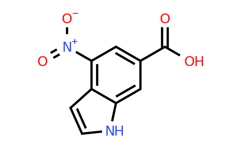 CAS 1547093-97-9 | 4-nitro-1H-indole-6-carboxylic acid