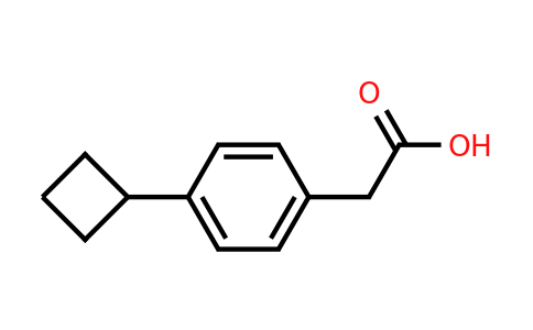 CAS 1547120-16-0 | 2-(4-cyclobutylphenyl)acetic acid