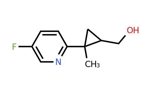 CAS 1547299-38-6 | [2-(5-fluoropyridin-2-yl)-2-methylcyclopropyl]methanol