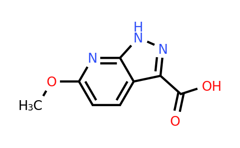 CAS 1547646-00-3 | 6-methoxy-1H-pyrazolo[3,4-b]pyridine-3-carboxylic acid