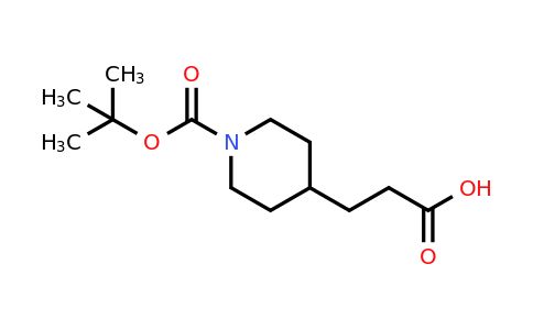 CAS 154775-43-6 | 1-BOC-Piperidin-4-ylpropionic acid