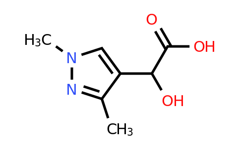 CAS 1548775-54-7 | 2-(1,3-dimethyl-1H-pyrazol-4-yl)-2-hydroxyacetic acid