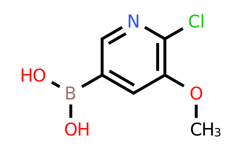 CAS 1548827-73-1 | 6-Chloro-5-methoxypyridine-3-boronic acid