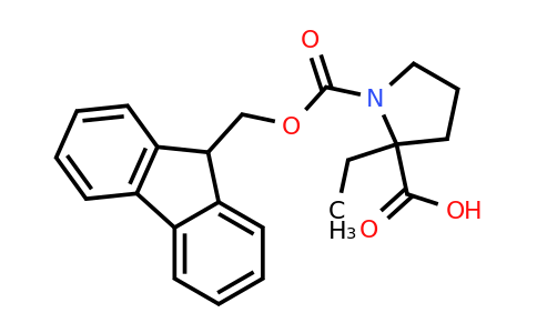 CAS 1549438-52-9 | 2-Ethyl-1-[(9h-fluoren-9-ylmethoxy)carbonyl]pyrrolidine-2-carboxylic acid