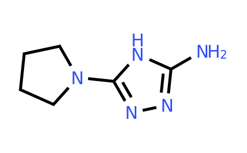 CAS 154956-89-5 | 5-(pyrrolidin-1-yl)-4H-1,2,4-triazol-3-amine