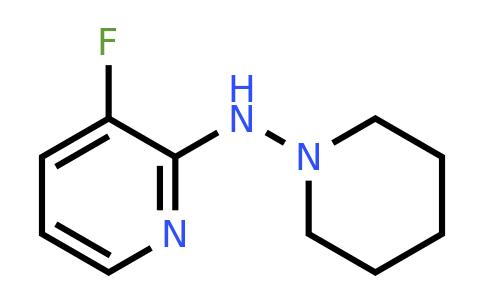 CAS 1549646-15-2 | 3-Fluoro-N-(piperidin-1-yl)pyridin-2-amine