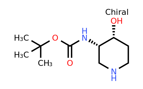 CAS 1549812-73-8 | tert-butyl N-[(3S,4R)-4-hydroxypiperidin-3-yl]carbamate