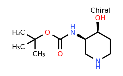 CAS 1549812-78-3 | tert-butyl N-[(3R,4S)-4-hydroxypiperidin-3-yl]carbamate