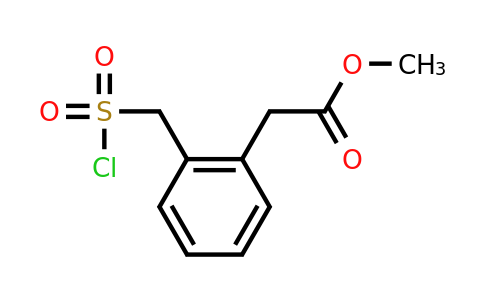 CAS 1549872-48-1 | methyl 2-{2-[(chlorosulfonyl)methyl]phenyl}acetate