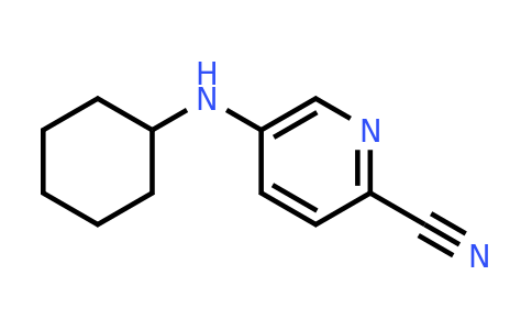 CAS 1549882-57-6 | 5-(cyclohexylamino)pyridine-2-carbonitrile