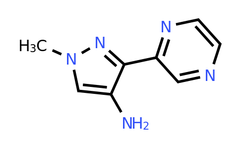 CAS 1549902-67-1 | 1-methyl-3-(pyrazin-2-yl)-1H-pyrazol-4-amine