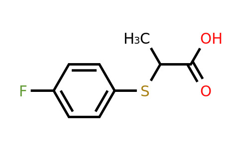 CAS 155059-10-2 | 2-[(4-Fluorophenyl)sulfanyl]propanoic acid