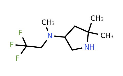 CAS 1550664-41-9 | N,5,5-trimethyl-N-(2,2,2-trifluoroethyl)pyrrolidin-3-amine