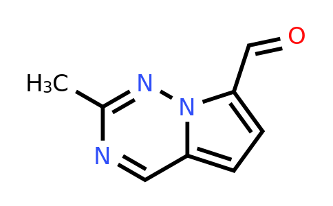 CAS 1550718-12-1 | 2-methylpyrrolo[2,1-f][1,2,4]triazine-7-carbaldehyde