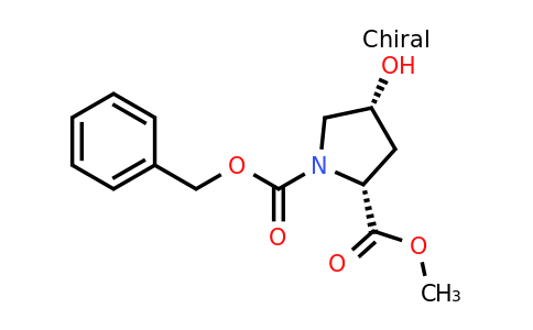 CAS 155075-23-3 | 1-benzyl 2-methyl (2R,4R)-4-hydroxypyrrolidine-1,2-dicarboxylate