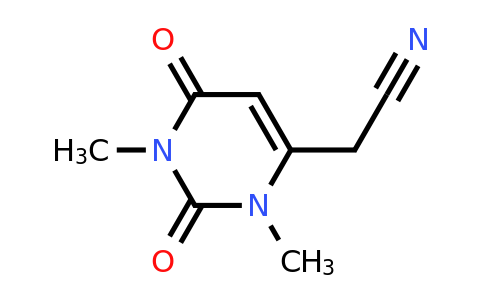 CAS 1550969-92-0 | 2-(1,3-Dimethyl-2,6-dioxo-1,2,3,6-tetrahydropyrimidin-4-yl)acetonitrile