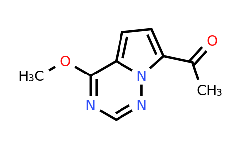 CAS 1551034-09-3 | 1-{4-methoxypyrrolo[2,1-f][1,2,4]triazin-7-yl}ethan-1-one