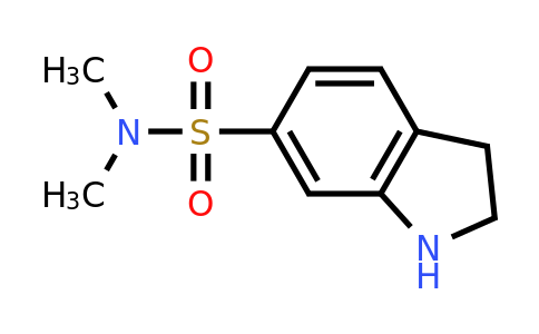 CAS 155110-45-5 | N,N-Dimethyl-2,3-dihydro-1H-indole-6-sulfonamide