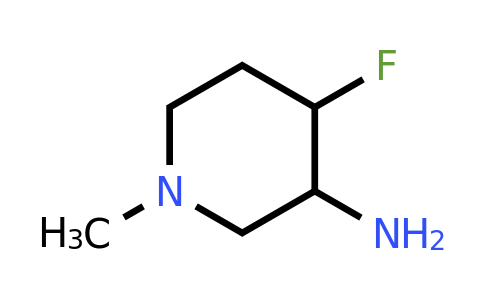 CAS 1551364-90-9 | 4-fluoro-1-methyl-piperidin-3-amine