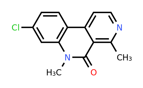 CAS 1551407-49-8 | 8-chloro-4,6-dimethyl-5H,6H-benzo[c]2,7-naphthyridin-5-one