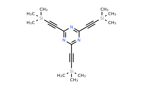 CAS 155202-89-4 | 2,4,6-Tris((trimethylsilyl)ethynyl)-1,3,5-triazine