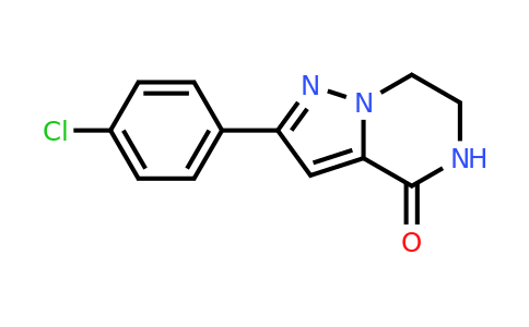 CAS 1552162-51-2 | 2-(4-Chlorophenyl)-6,7-dihydropyrazolo[1,5-a]pyrazin-4(5H)-one