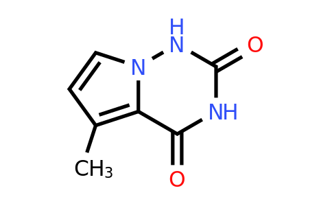 CAS 1552215-16-3 | 5-methyl-1H,2H,3H,4H-pyrrolo[2,1-f][1,2,4]triazine-2,4-dione