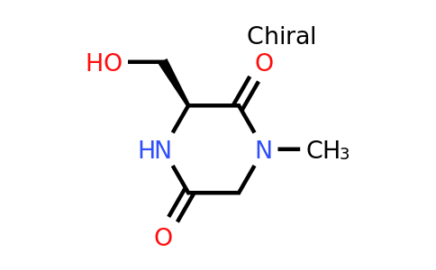 CAS 155225-26-6 | (S)-3-(Hydroxymethyl)-1-methylpiperazine-2,5-dione