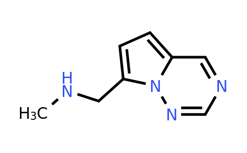 CAS 1552461-60-5 | methyl({pyrrolo[2,1-f][1,2,4]triazin-7-yl}methyl)amine