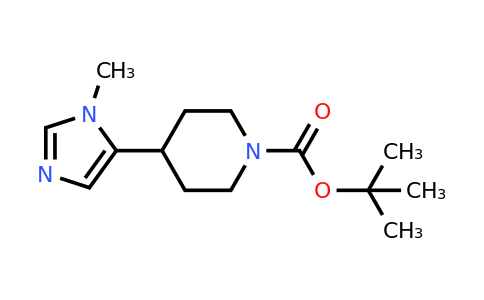 CAS 155252-22-5 | Tert-butyl 4-(1-methyl-1H-imidazol-5-YL)piperidine-1-carboxylate