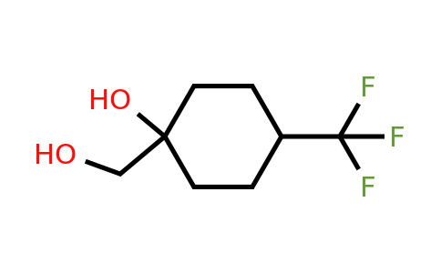 CAS 1552572-45-8 | 1-(hydroxymethyl)-4-(trifluoromethyl)cyclohexan-1-ol