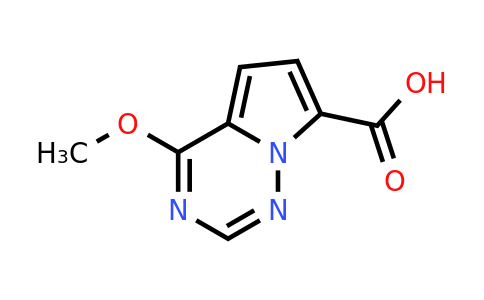CAS 1552739-18-0 | 4-methoxypyrrolo[2,1-f][1,2,4]triazine-7-carboxylic acid