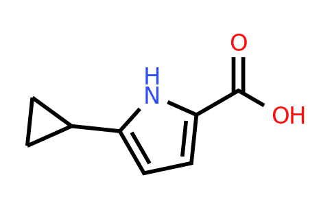 CAS 1553133-47-3 | 5-Cyclopropyl-1H-pyrrole-2-carboxylic acid