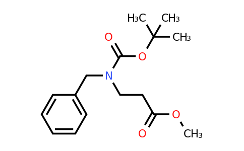 CAS 155339-52-9 | Methyl 3-(benzyl(tert-butoxycarbonyl)amino)propanoate