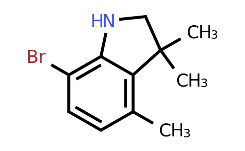CAS 1553580-35-0 | 7-Bromo-3,3,4-trimethylindoline
