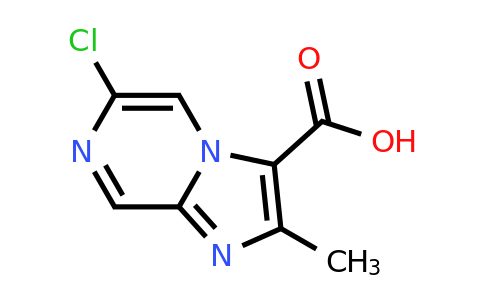 CAS 1553646-86-8 | 6-Chloro-2-methylimidazo[1,2-a]pyrazine-3-carboxylic acid