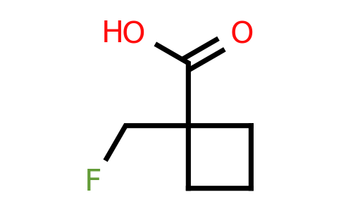 CAS 1553867-84-7 | 1-(fluoromethyl)cyclobutane-1-carboxylic acid