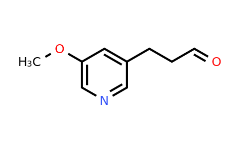 CAS 1553952-87-6 | 3-(5-methoxypyridin-3-yl)propanal