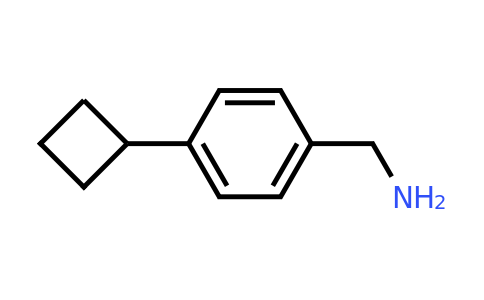 CAS 1553955-83-1 | (4-Cyclobutylphenyl)methanamine