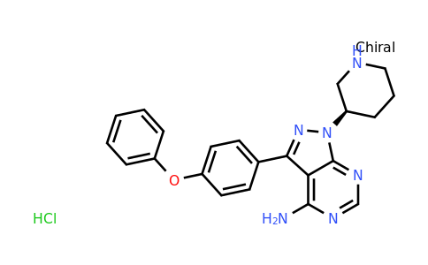 CAS 1553977-42-6 | 3-(4-phenoxyphenyl)-1-[(3R)-piperidin-3-yl]-1H-pyrazolo[3,4-d]pyrimidin-4-amine hydrochloride