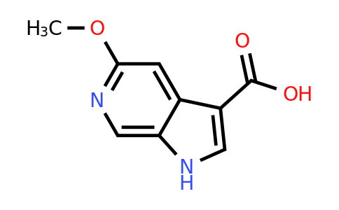 CAS 1554047-87-8 | 5-methoxy-1H-pyrrolo[2,3-c]pyridine-3-carboxylic acid