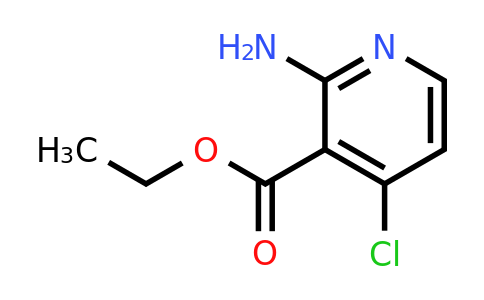 CAS 1554141-51-3 | ethyl 2-amino-4-chloro-pyridine-3-carboxylate